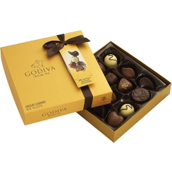 Godiva Gold Box 14 pieces