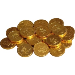 Pirate Chocolate Coins